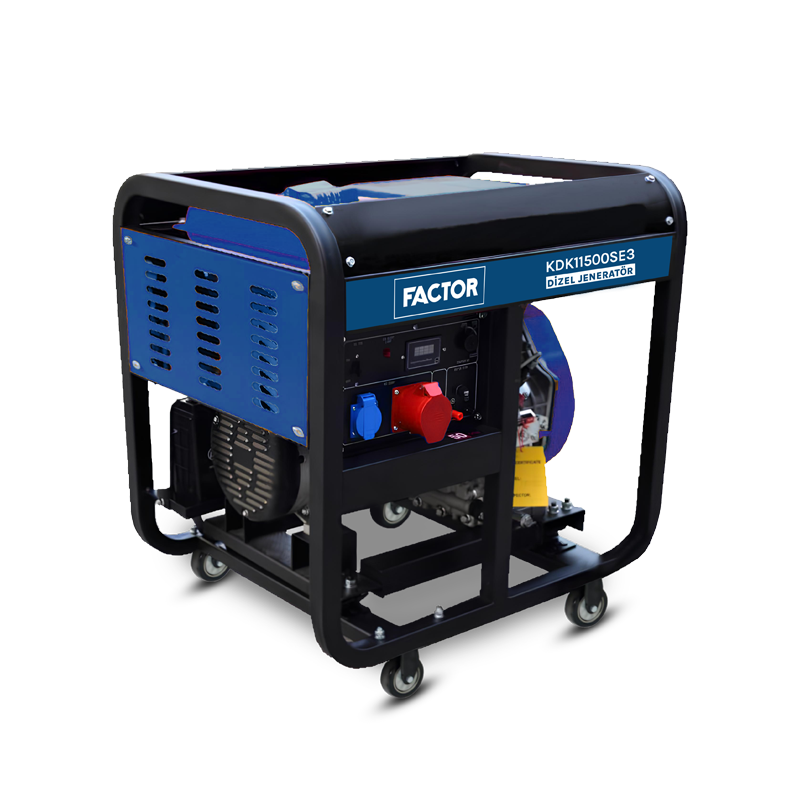 Factor KDK11500SE3 11 Kva Dizel Jeneratör Trifaze