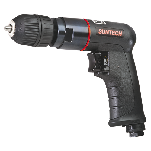 SUNTECH SM-75-7254P 10mm Kabzalı Havalı Matkap (Sağ-Sol Dönüş, Kompozit Gövde)