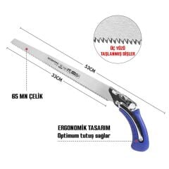 WORKPRO WP333008 325mm 8TPI Profesyonel Ağaç Budama Testeresi
