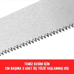 WORKPRO WP333008 325mm 8TPI Profesyonel Ağaç Budama Testeresi