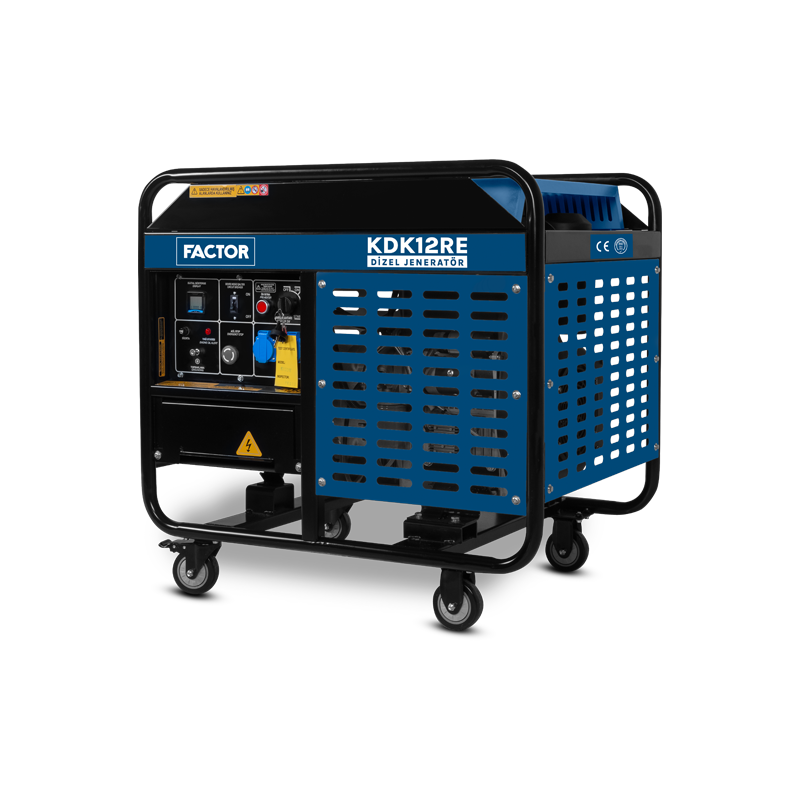 Factor KDK12RE 12 Kva Dizel Su Soğutmalı Jeneratör