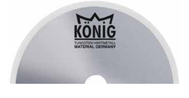 KÖNİG HSS Bıçak Ağızlı Daire Testereler (Kağıt-Kumaş Kesmek İçin)