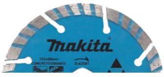 Makita D-44345 - Segmanlı Dalgalı Tip Elmas Testere 230 Mm