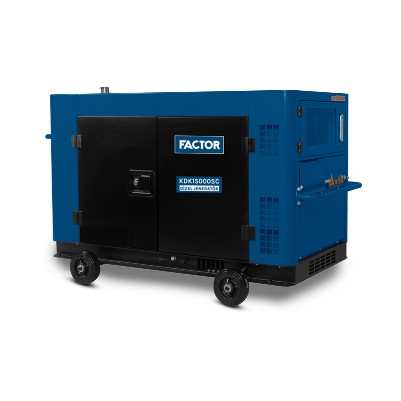 Factor KDK15000SC 15 Kva Dizel Kabinli Jeneratör