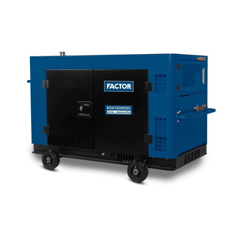 Factor KDK15000SC 15 Kva Dizel Kabinli Jeneratör