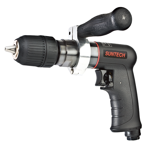 SUNTECH SM-74-7254P 13mm Kabzalı Havalı Matkap | Sağ-Sol Dönüşlü, Kompozit Gövdeli, Düşük Sesli