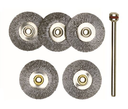 Proxxon 28956 - 5'li Temizleme ve Polişaj Seti 22 Mm