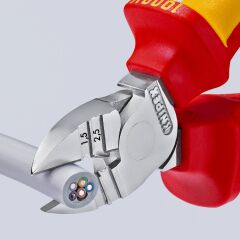 Knipex 14 26 160 - Vde Kablo Siyirici Yan Keski̇ 160 Mm