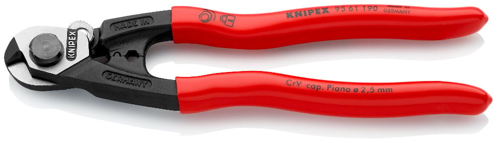Knipex 95 61 190 - Çeli̇k Tel Kesme 190 Mm