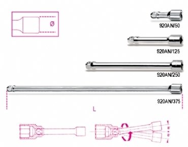 Açılı Lokma Uzatma 920AN/250