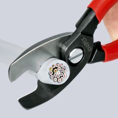 Knipex 95 11 200 - Çi̇ft Biçakli Kablo Makasi 200 Mm