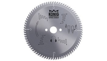 KÖNİG ALM-170-01 /170 3,0 30 / 48 Diş Elmas Uçlu Alüminyum ve PVC ( Sessiz) Daire Testere