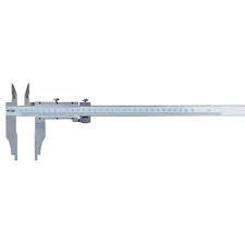 TR 1040 / UZUN ÇİFT ÇENELİ KUMPAS 300X0,05 mm /Çene Boyu 90 mm/