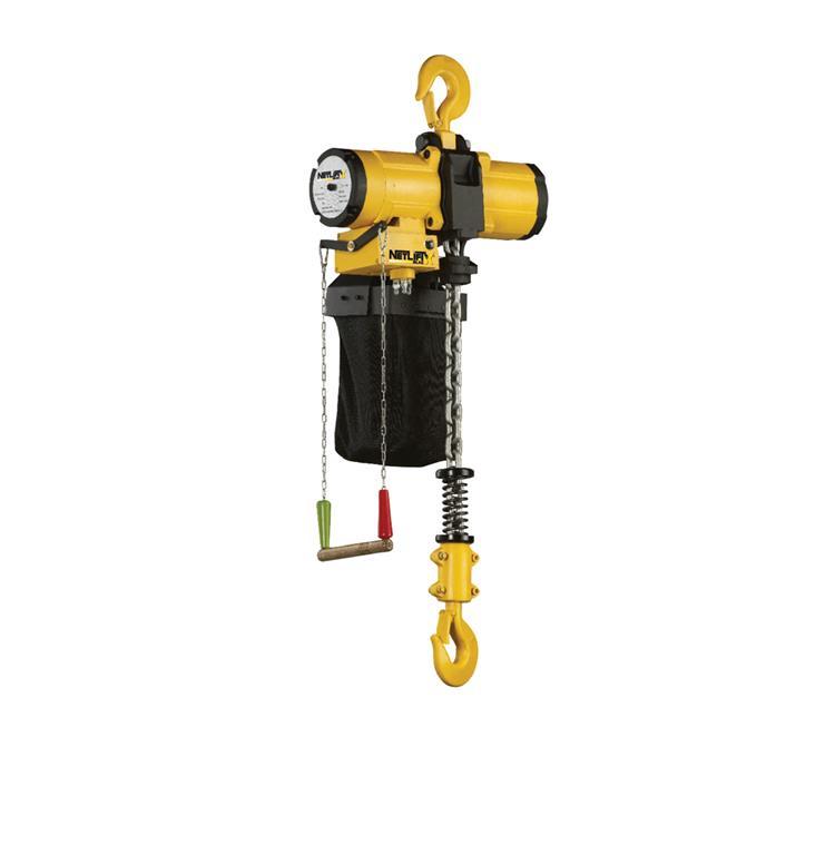 NETLİFT NSA-050 HAVALI ZİNCİRLİ VİNÇ 500 kg