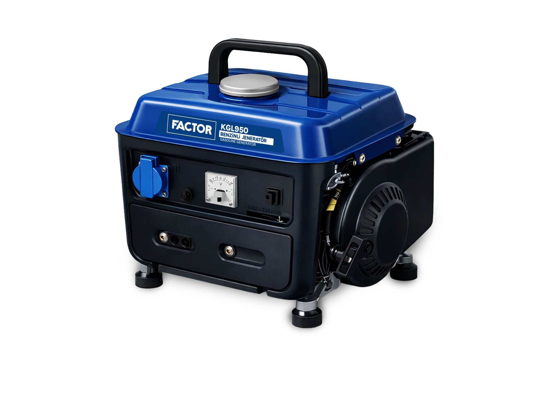 Factor KGL950 0.8 Kw 2 Zamanlı İpli Benzinli Jeneratör
