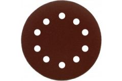 ALÜMİNYUM OKSİT CIRTLI 10 DELİKLİ DİSK ZIMPARA 225 mm 80 KUM