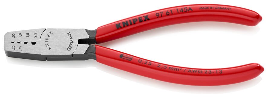 Knipex 9761145 - Yüksük Sikma Pensi̇ 145 Mm