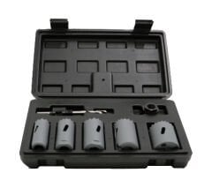 Knisaw KS42502 - 7'li Mekanik Metal Panç Seti - Ks42502