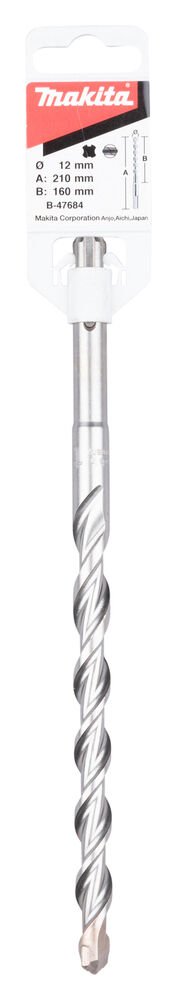 Makita B-47684 - V Plus Seri̇si̇ Sds Plus 2 Elmasli Uç 12x210 Mm