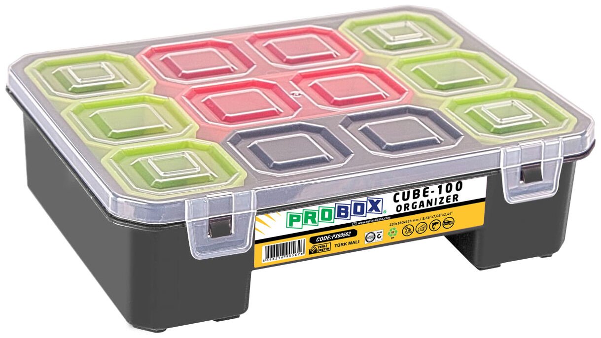 Probox PX90562 - 10'' Küp (kutu) Organizer - Düzenli ve Şık Çözüm